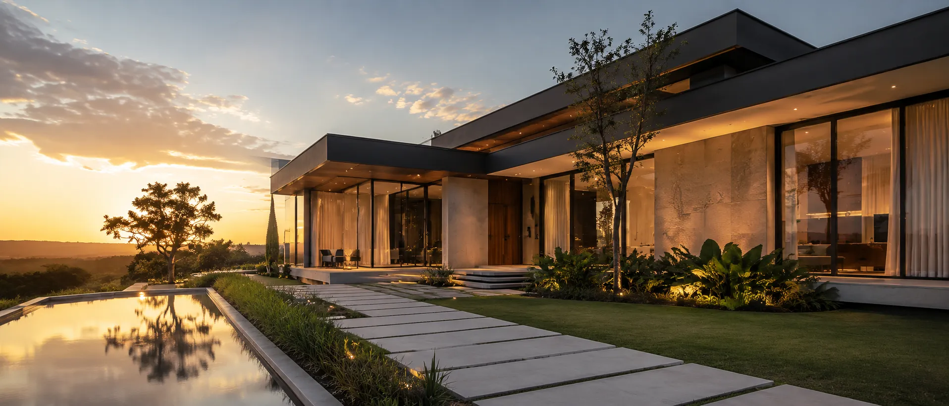 Obra residencial realizada pela i9 Construção Civil em Cuiabá